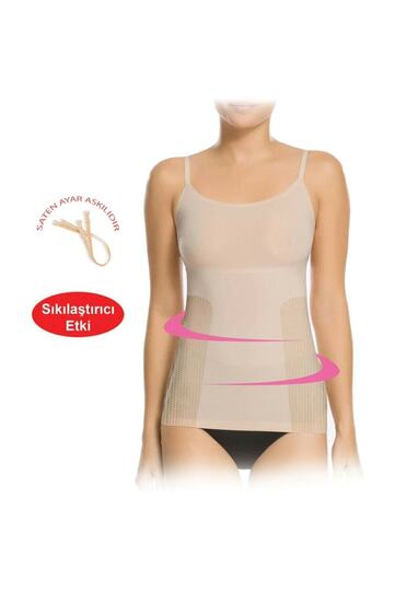 Firming Seamless Athlete Corset with Rope Straps