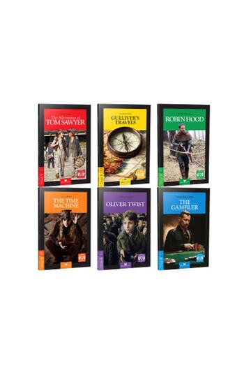 English Reading Book Stage Mixed Set 1 - 6 Books - QR Code Listening