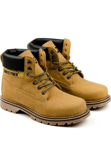 Men's Yellow Winter Waterproof Boots