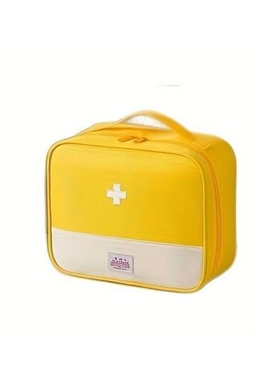First Aid Kit, Medicine Bag, Portable Medicine Carrying Bag, for Car, Home, Camping, Emergency