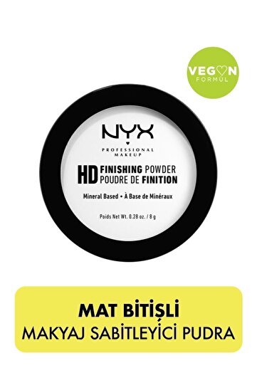 Sabitleyici Transparan Toz Pudra - High Definition Finishing Powder Translucent 8 g