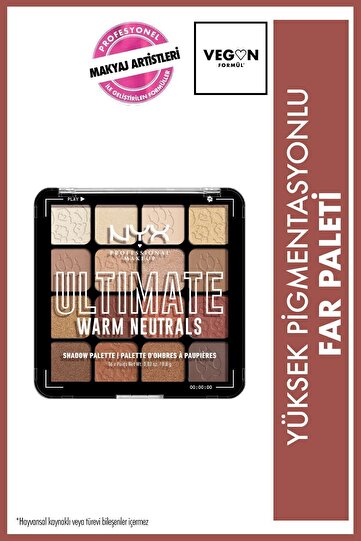 Göz Farı Paleti - Ultimate Shadow Pallette Warm Neutrals