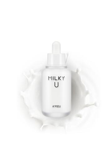 Süt Proteini İle Pürüzsüzleştirici ve Aydınlatıcı Serum 35ml  A'PIEU Milky U