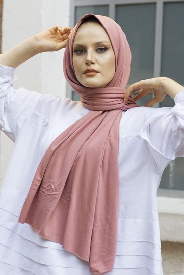 شال من القطن الممشط ومخيط خصيصًا من Pıerparıs الموسمية الطويلة