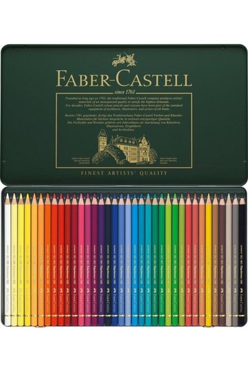 Faber Polychromos 36 Color Studio Box Crayons110038