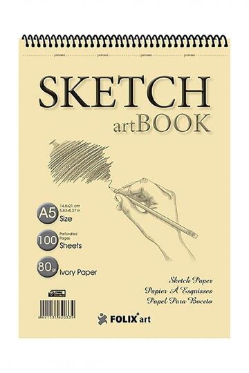 Folix Art Sahara A5 100yp 90gr Sketch Art Book