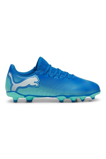 Future 7 Play Jr - Children's Blue Football Boots 10794901