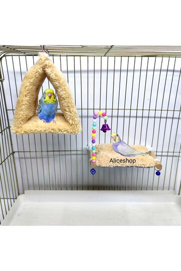 Lovebird love paradise parrot canary tent and bird bed