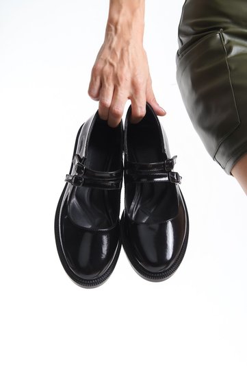 Women's Buckled Loafers Soft Casual Shoes