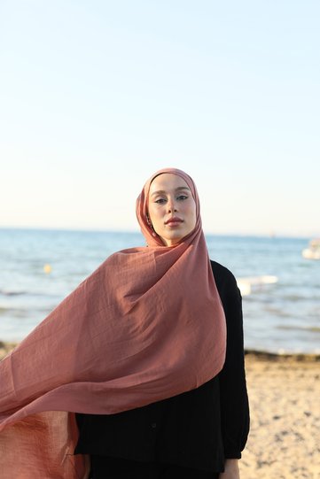 Neo Cotton Shawl Marsala