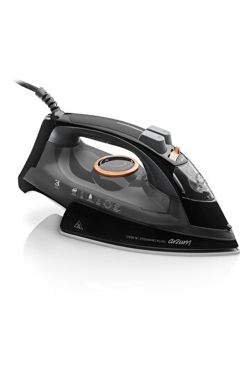 Steampro Plus Seramik Taban Buharlı Ütü 2400W Siyah - AR6000