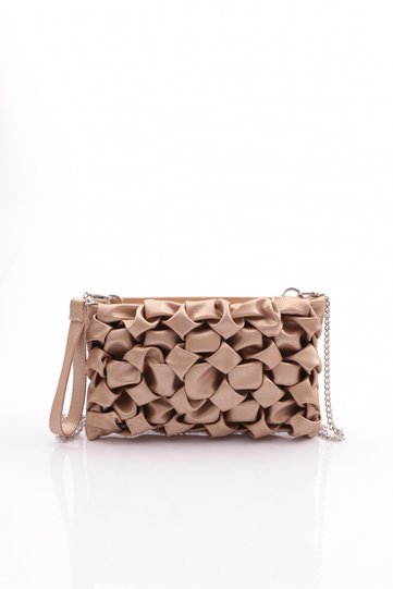 1001 Women's Knot Patterned Shoulder and Shoulder Bag