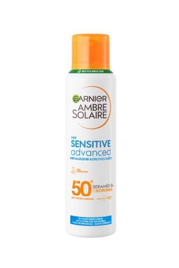 Ambre Solaire Sensitive Advanced Hypoallergenic Spf50+Sunscreen Mist 150ml