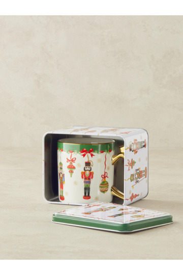 Soldiers New Bone China Mug 360 ml Red - Green