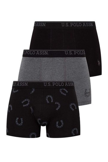 Boxer Shorts - Black - Plain