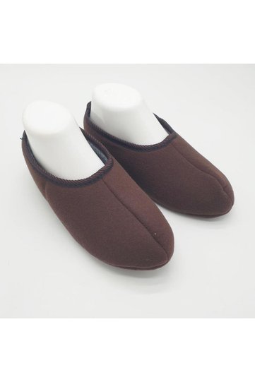 حذاء منزلي رجالي من Sade موديل كلاسيكي لون بني