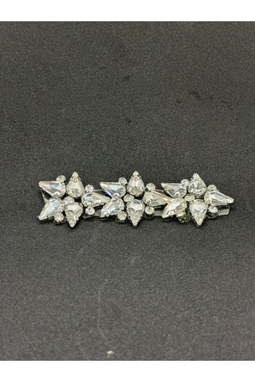 Iron-On Shiny Stone Sconce Crystal Stone Shoe, Bag and Clothing Accessory (8.5X3 Cm.)