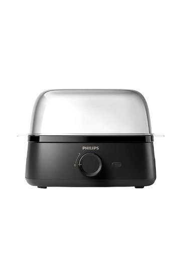 Philips Egg Boiler HD9137/90, 400 W, 6 eggs, Light on, Ready signal, Measuring cup