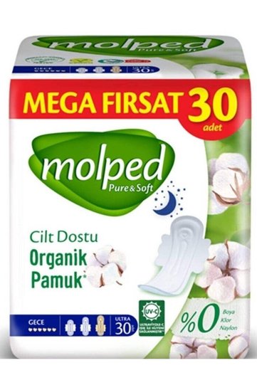 Pure Soft Mega Deal Night Ultra، عبوة 30 قطعة