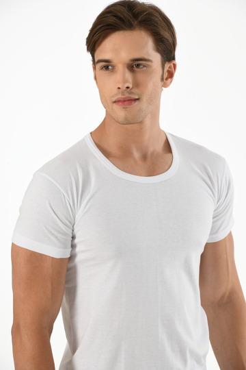 Combed Men's Crew Neck Short Sleeves