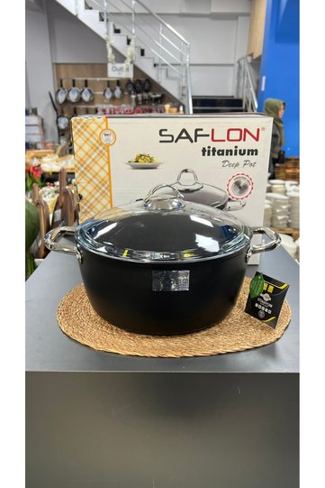 SAFINOX 30 سم وعاء طهي عميق من التيتانيوم