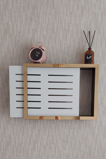 30X40X7 cm Wall Hanging Insurance and Modem-Wifi Storage Box! Storage Box