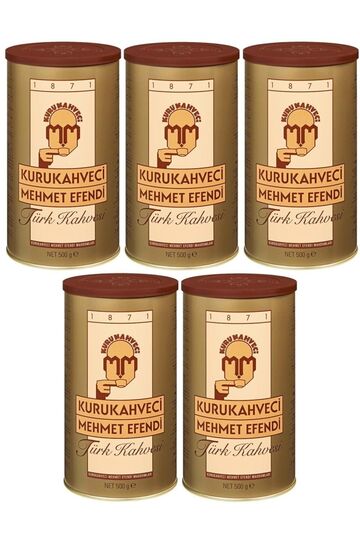 Turkish Coffee 500Gr - Tin - 5 Pieces
