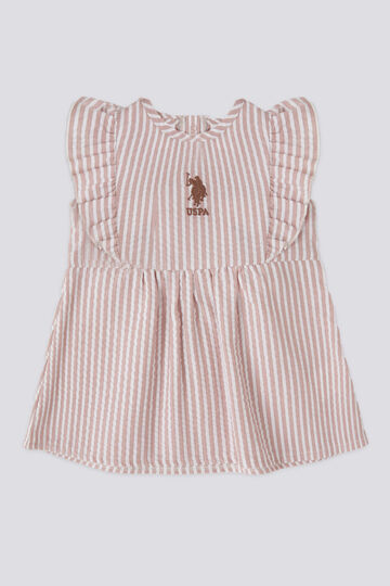 U.S. Polo Assn Baby Girl Dress Mink