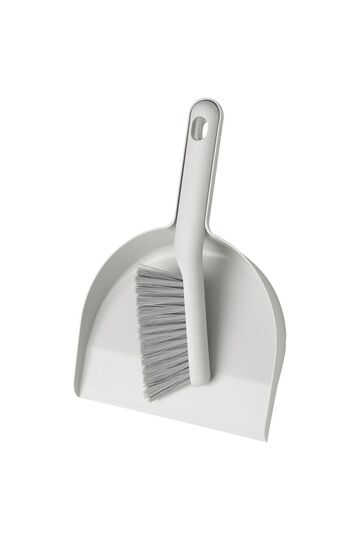 Handled / Handheld Pepprig Dustpan Gray, 26X18X8 cm