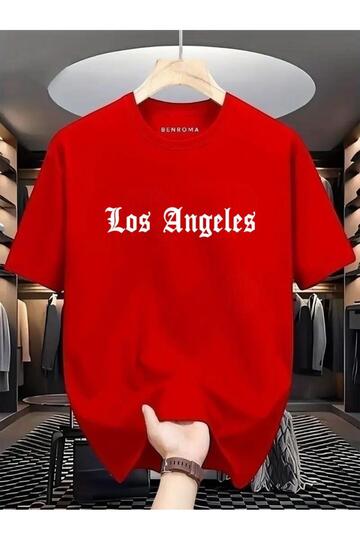 Los Angeles Printed Oversize Tee