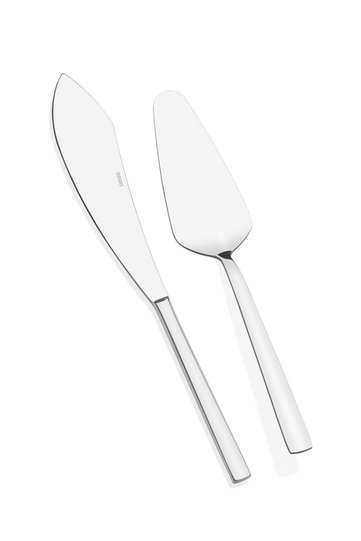 Cake-Cheese Knife, Presentation Spatula Serving Set of 2 18/10