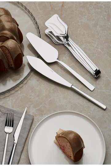 Cake Tongs, Staining, Cake-Cheese Serving Set 3 Pieces 18/10
