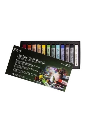 Gallery Artists 12'li Tam Boy Toz Pastel (SOFT PASTEL) Set