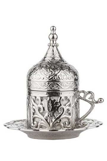 Coffee Cup Single Cup Ottoman Style Metal Cup Groom's Cup Metal