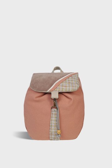 Women's Pink Handmade Backpack