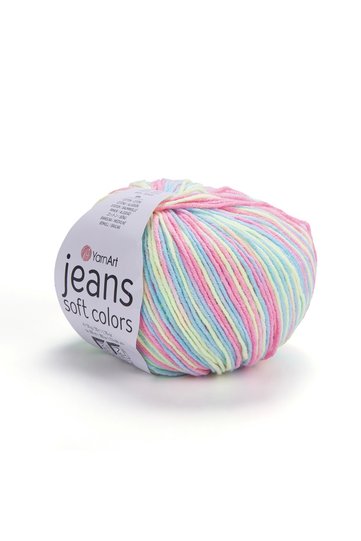 JEANS SOFT COLORS - EBRULI HAND KNITTED STRING EBRULI-6204