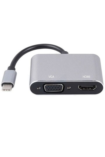 3120 USB نوع C إلى HDMI VGA 3.1 محول كابل محول