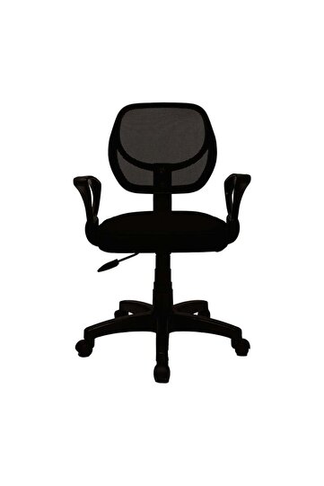 Gökkuşağı File Çalışma Koltuk Siyah