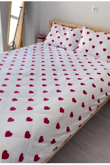 Heart Ranforce Elastic Sheet Set