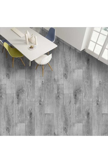 Floor Covering Foil Self-Adhesive Laminated Wood Parquet Pattern 60cm X 100cm
