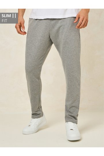Eco Earth Slim Terry Open Hem Jogger with Welt Pockets