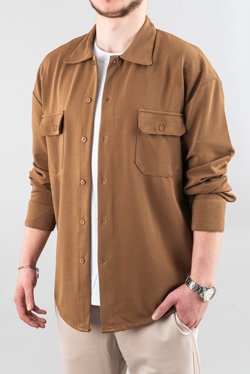 Men's Slim Fit Scuba Shirt