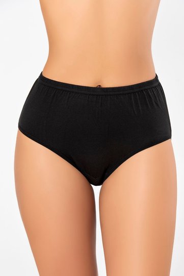 Weweus Black Super Thin Natural Bamboo Luxury Panties 2516
