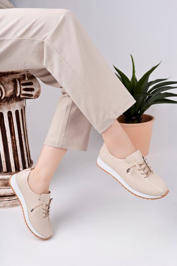 Beige Women's Casual Shoes