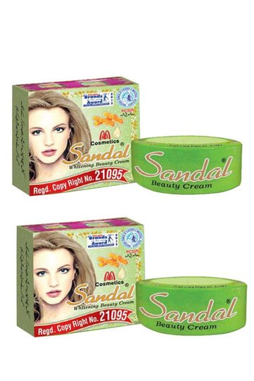 Sandalwood Beauty Cream Removes Scars and Spots on the Skin 2 Pieces