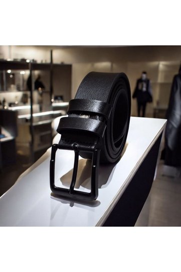 140-145-150 cm Length Spectrum Belt Top Black Buckle Special Desgin Men's Belt