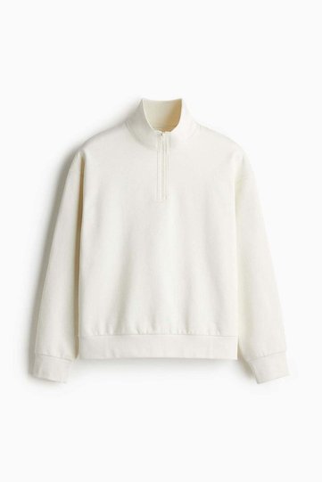 Loose Fit Zip-top sweatshirt