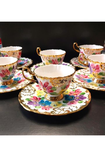 Six Persons Coffee Cup Set