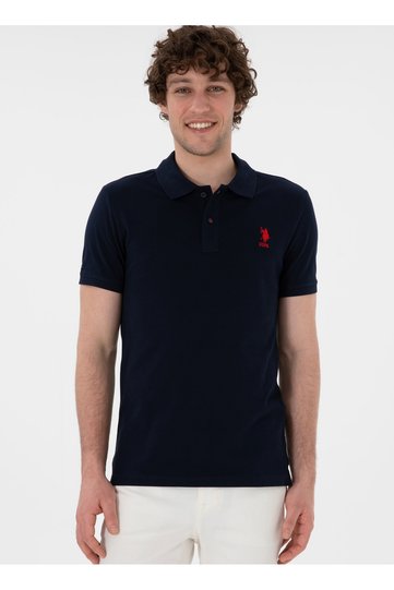U.S. Polo Assn. Dark Navy Blue Men's Polo T-Shirt Tp04