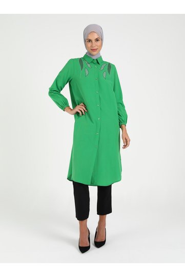 Tunic - Green - Por La Cara